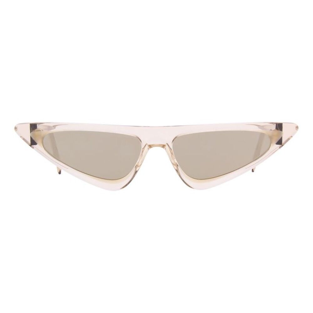 Andy Wolf Beige Acetate Women's Sunglasses